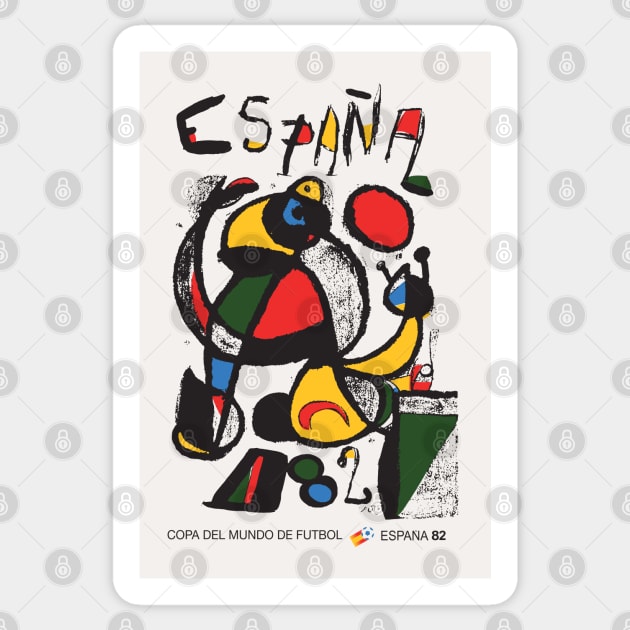 Copa del Mundo de Futbol España 82 Sticker by StripTees